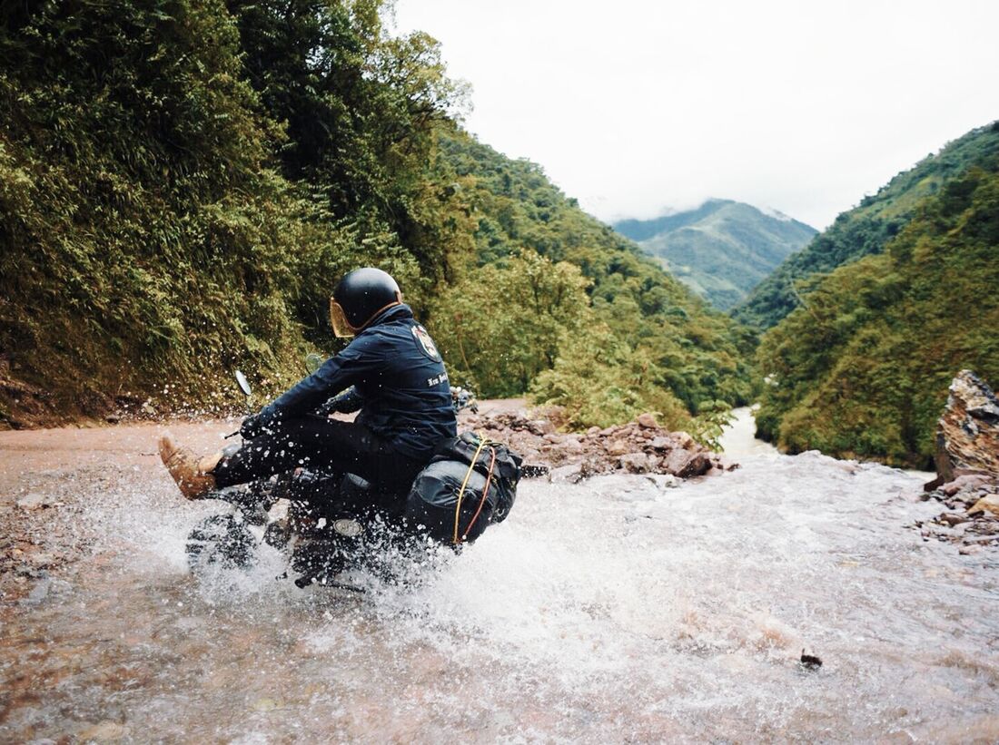 Monkey Run Peru mit Honda Monkeys durch Peru