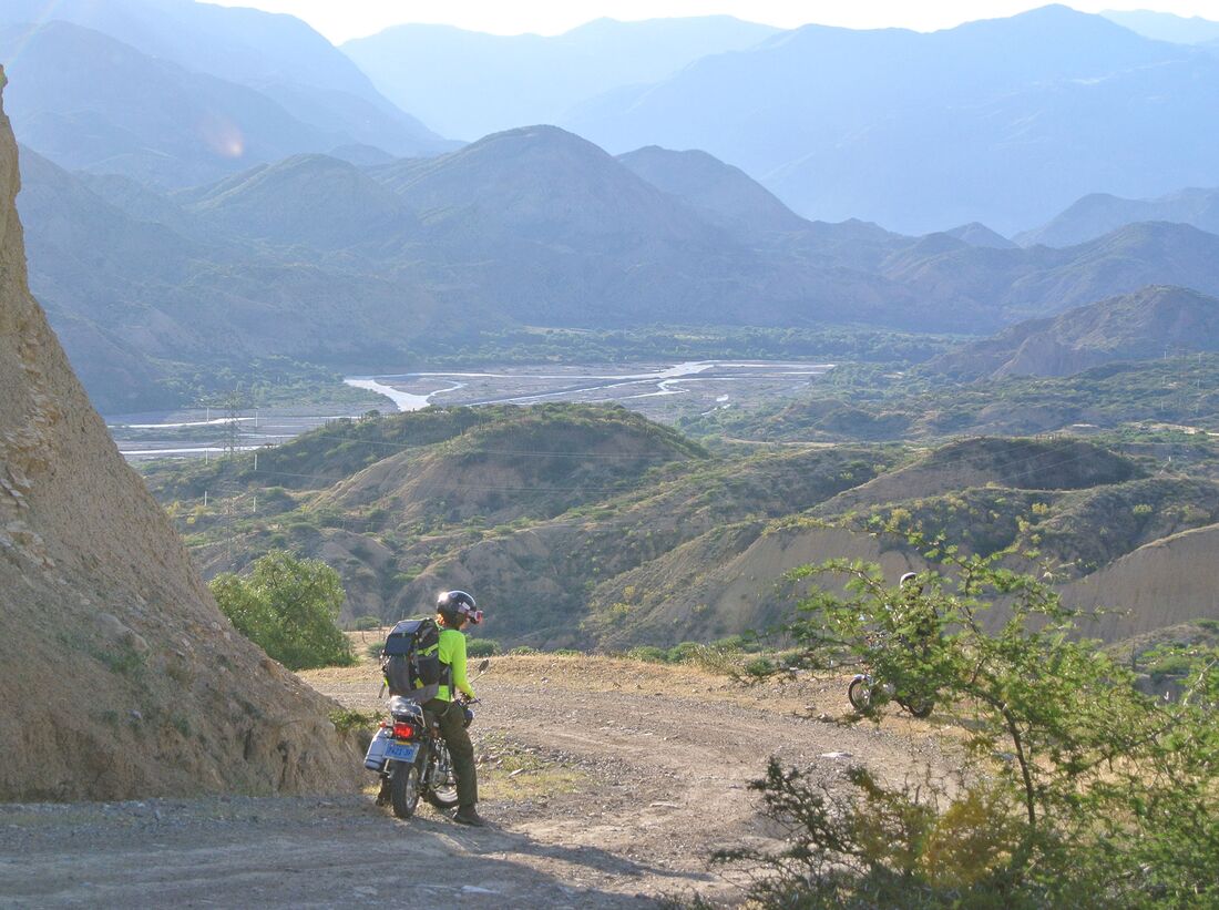 Monkey Run Peru mit Honda Monkeys durch Peru