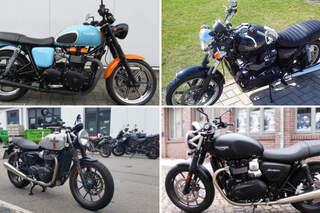 Triumph Street Twin Und Triumph Bonneville T100 Im Vergleichstest